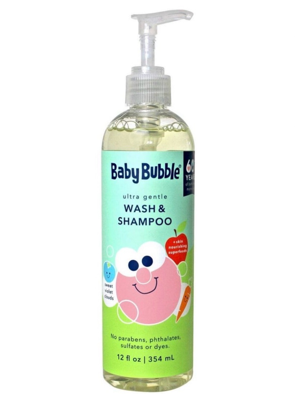 Baby Bubble Ultra Gentle Wash & Shampoo